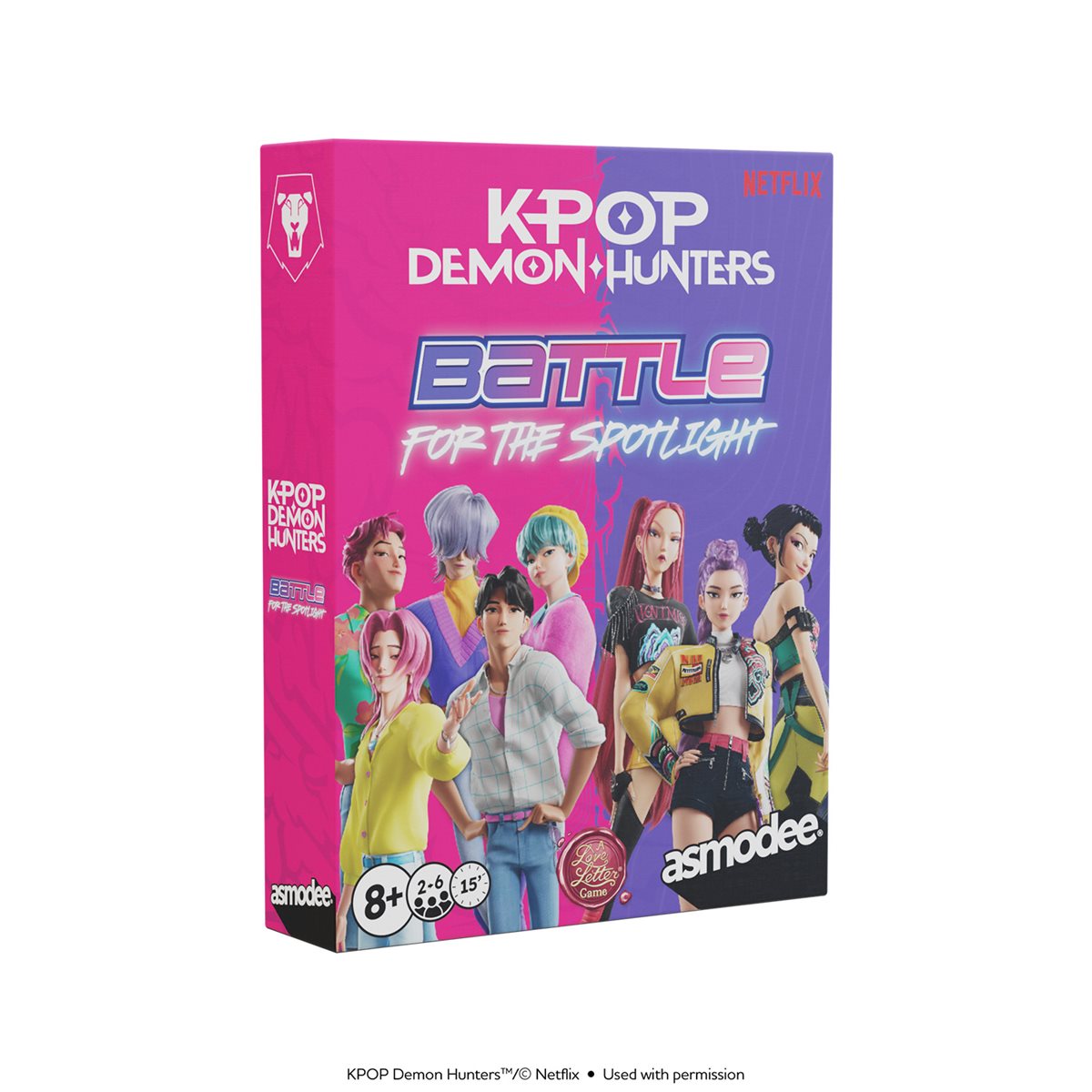 KPop Demon Hunters: Battle for the Spotlight - A Love Letter Game