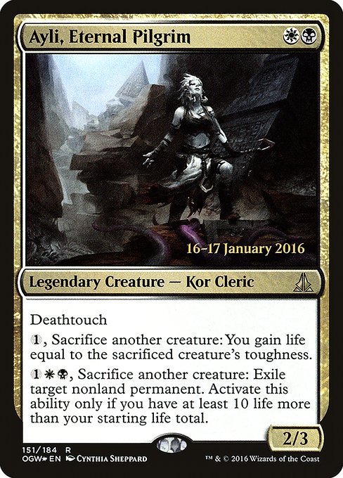 Ayli, Eternal Pilgrim - Foil - Prerelease Promo