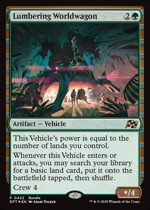 Lumbering Worldwagon - Bundle Foil