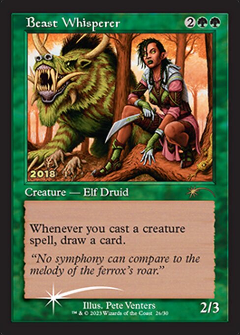 Beast Whisperer - Foil - 30th Anniversary Promo