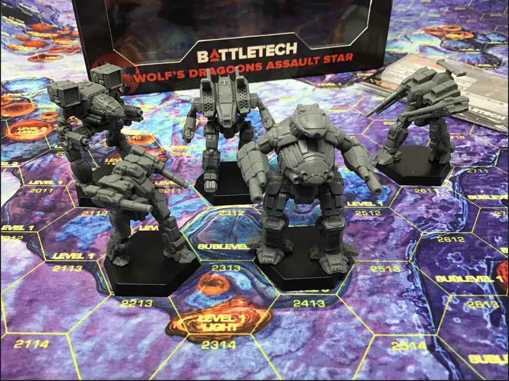 BattleTech: Wolf's Dragoons Assault Star