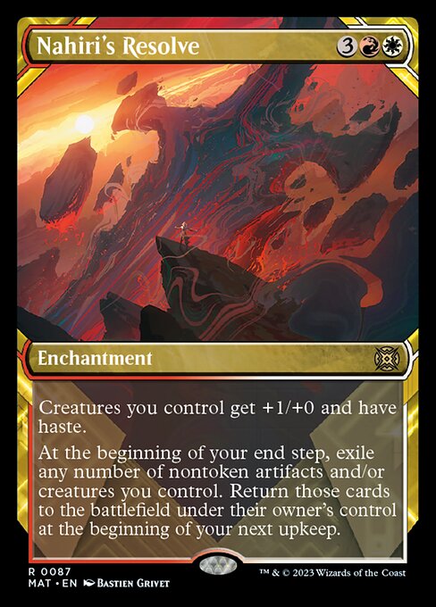 Nahiri's Resolve - Foil