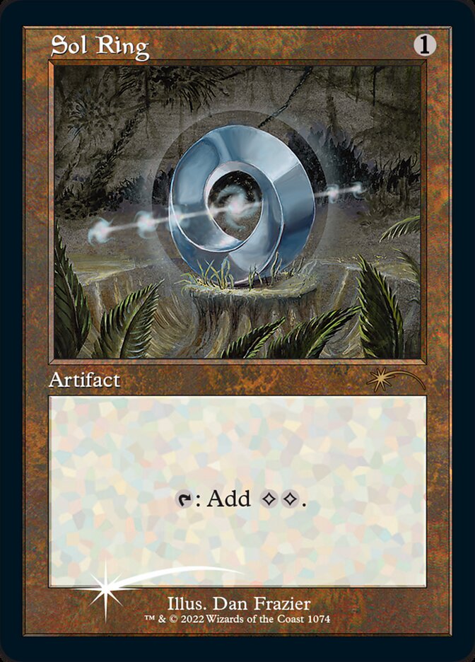 Sol Ring  (1074) - Foil Etched