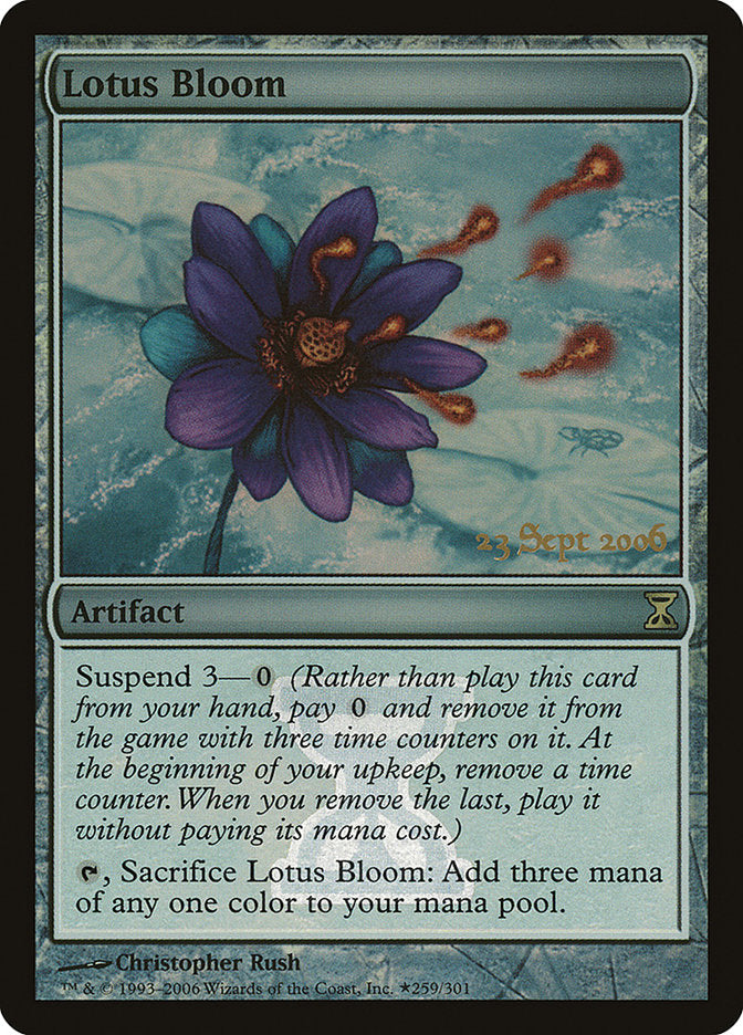 Lotus Bloom - Foil - Prerelease Promo