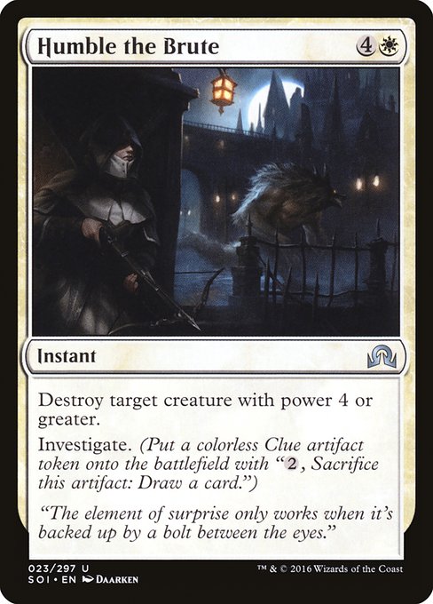 Humble the Brute - Foil