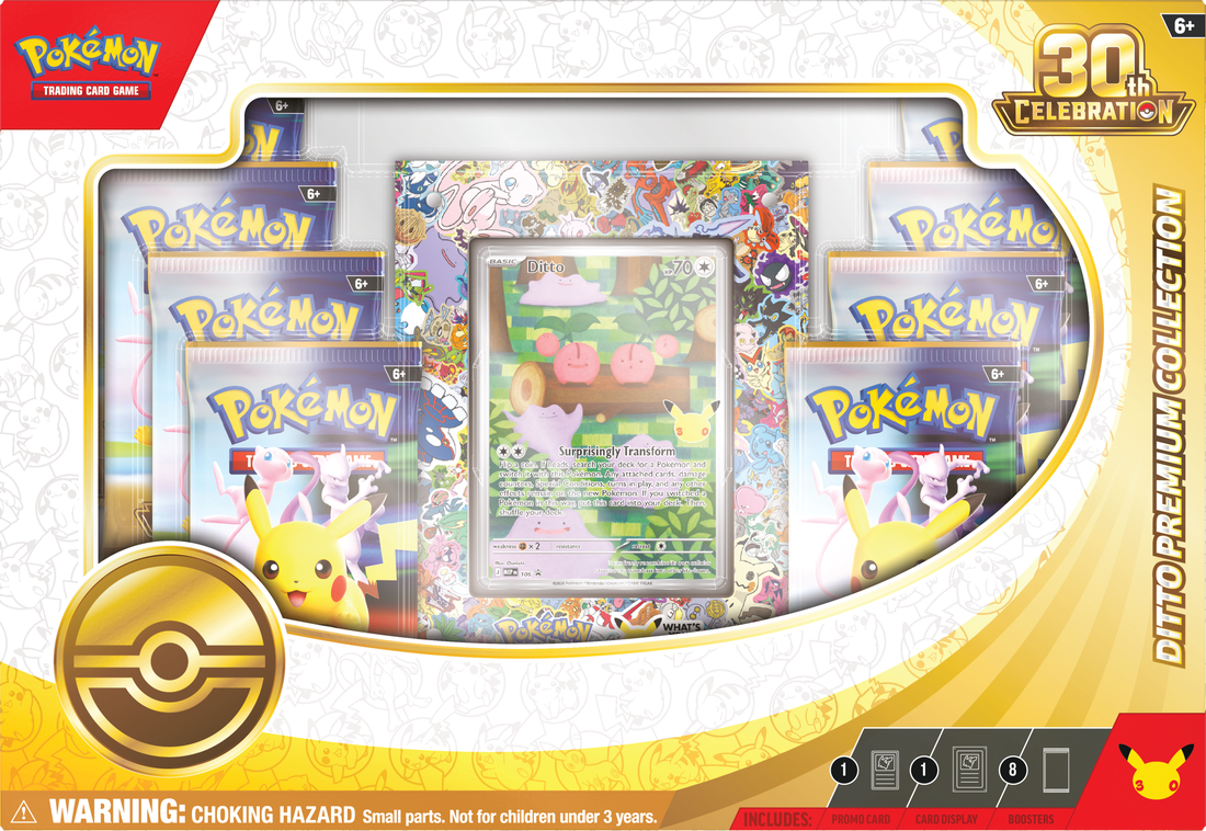 PREORDER - Pokemon - 30th Anniversary Celebration - Ditto Premium Collection