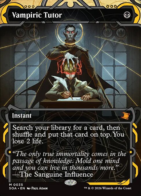 Vampiric Tutor - Foil