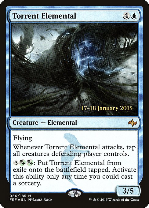 Torrent Elemental - Foil - Prerelease Promo