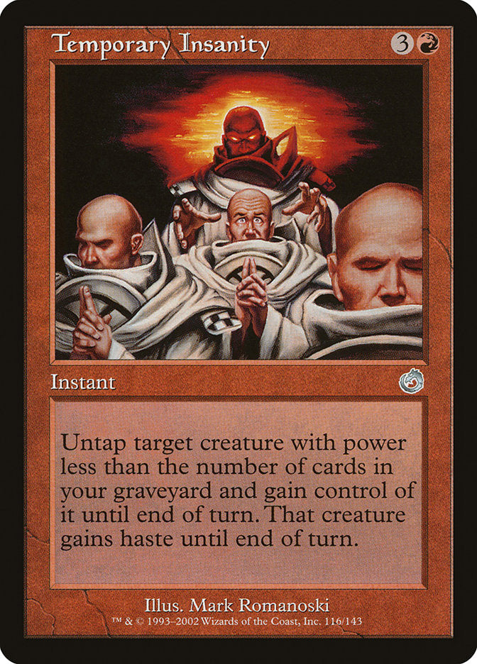 Temporary Insanity - Foil