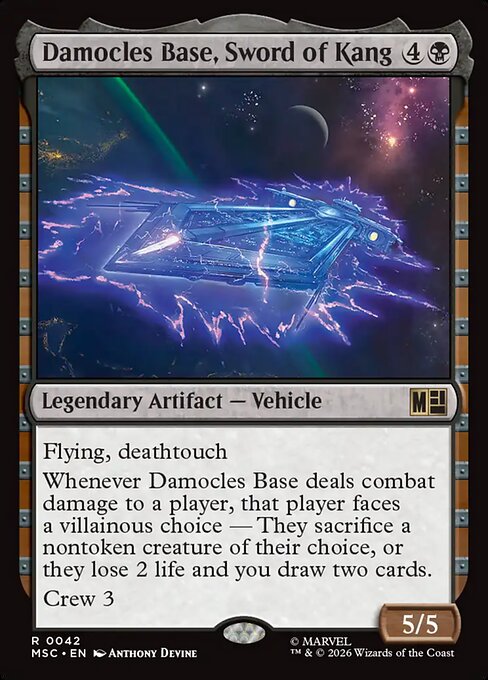 Damocles Base, Sword of Kang - Surge Foil