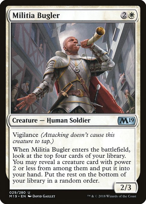 Militia Bugler - Foil
