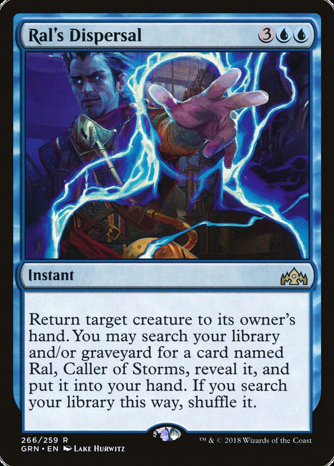 Ral's Dispersal - Planeswalker Deck Exclusive