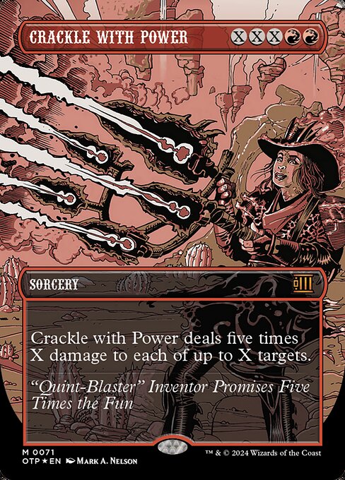 Crackle with Power - Textured Foil