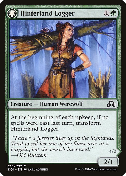 Hinterland Logger - Foil