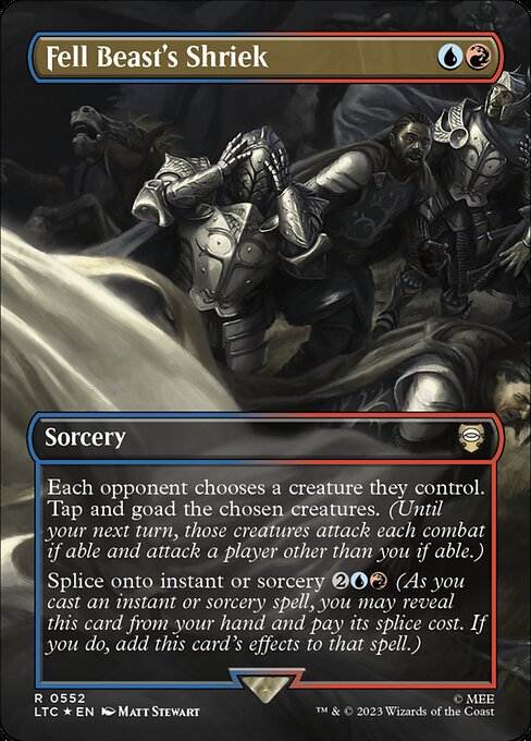 Fell Beast's Shriek - Surge Foil