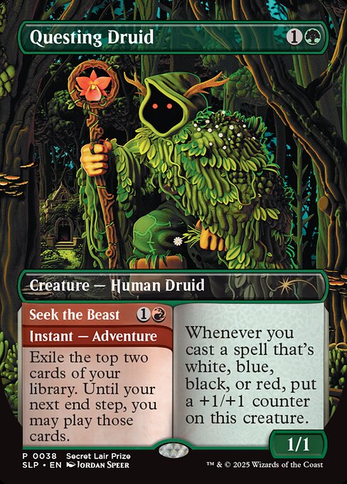 Questing Druid - Foil - Secret Lair Prize