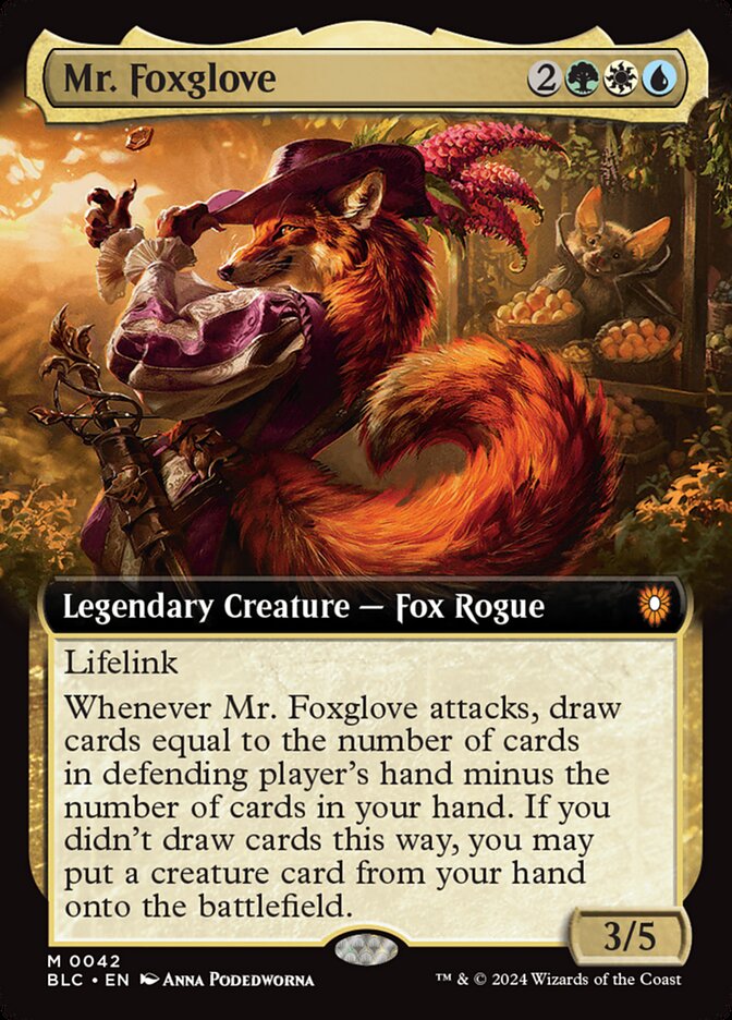 Mr. Foxglove - Foil