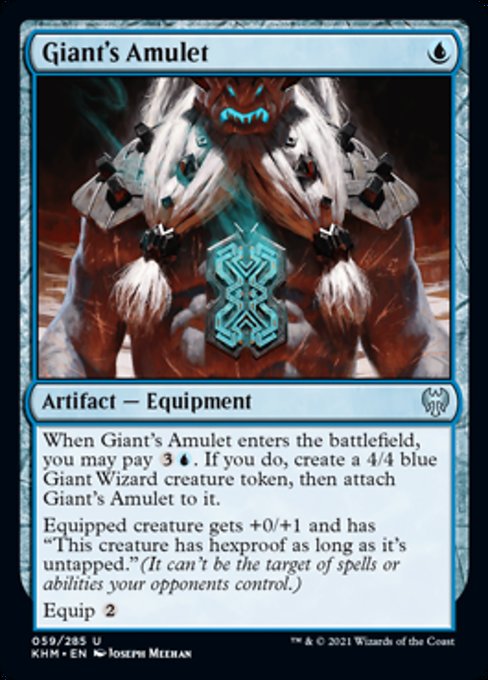 Giant's Amulet - Foil