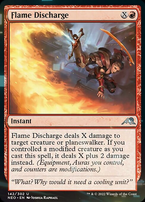 Flame Discharge - Foil
