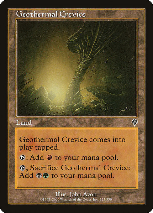 Geothermal Crevice - Foil