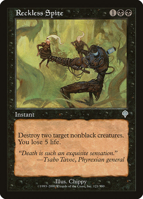 Reckless Spite - Foil