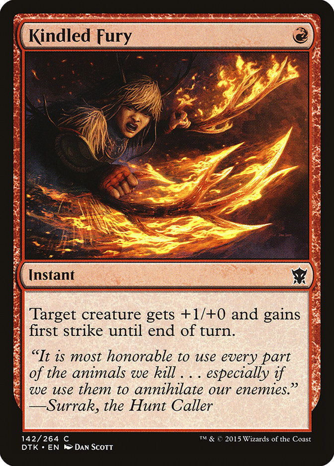 Kindled Fury - Foil