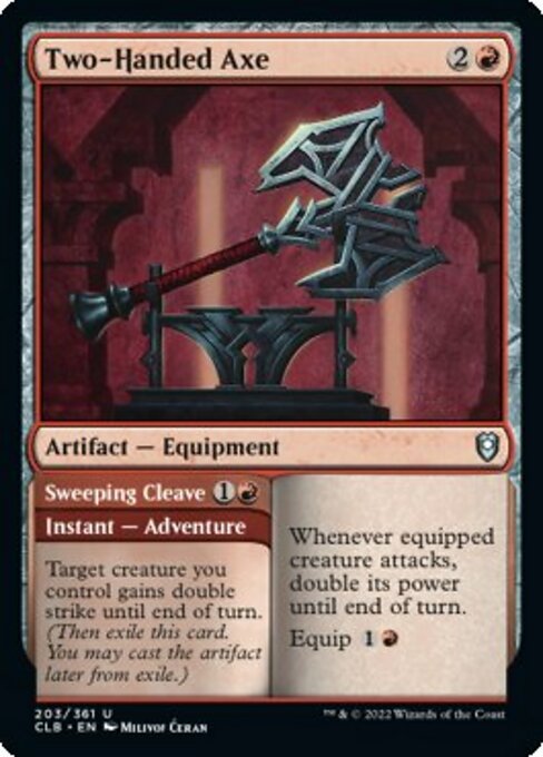 Two-Handed Axe - Foil