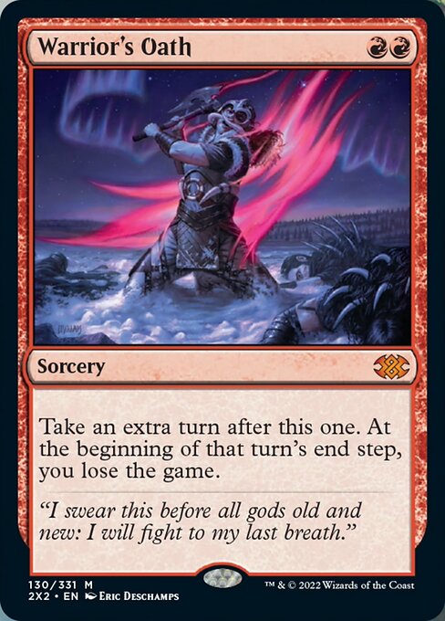 Warrior's Oath - Foil