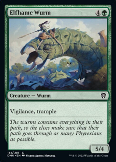 Elfhame Wurm - Foil