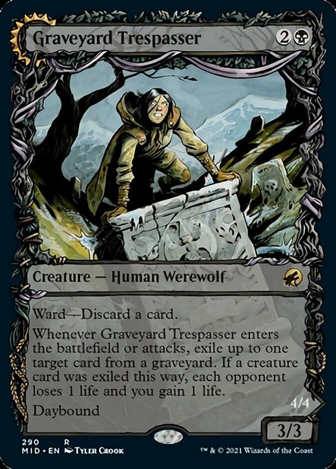 Graveyard Trespasser - Foil