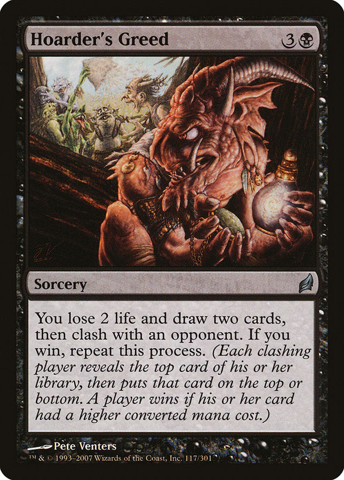 Hoarder's Greed - Foil