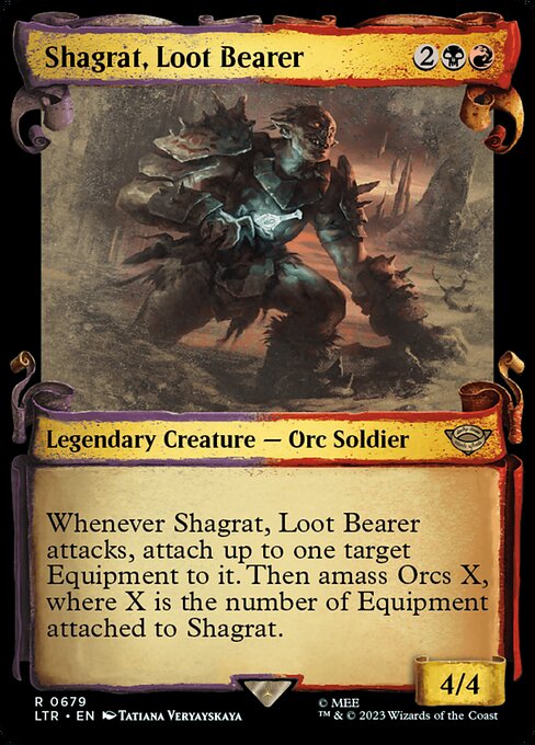 Shagrat, Loot Bearer - Silver Foil