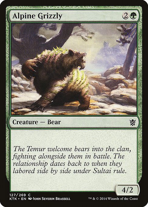 Alpine Grizzly - Foil