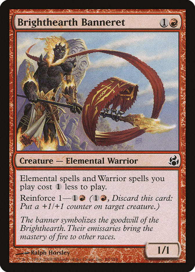Brighthearth Banneret - Foil
