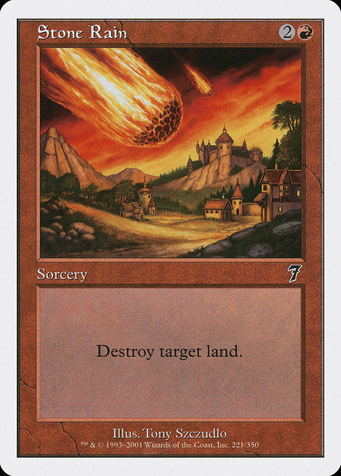 Stone Rain - Foil