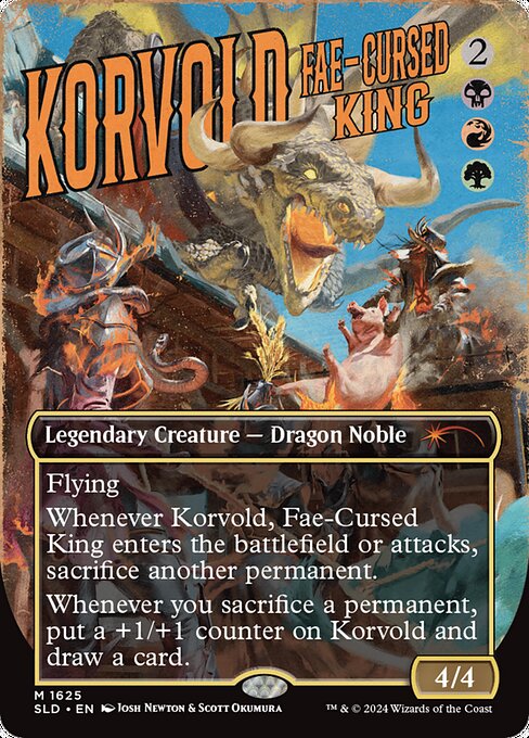 Korvold, Fae-Cursed King - Foil