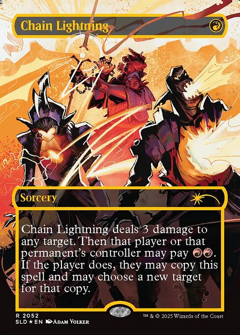 Chain Lightning (2052) - Raised Foil