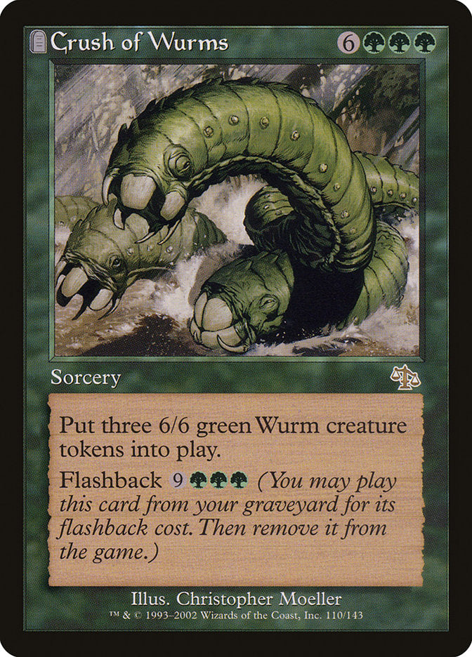 Crush of Wurms - Foil