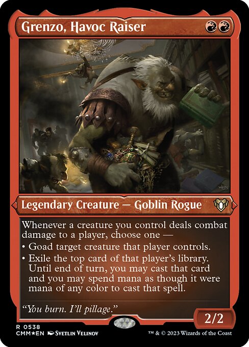 Grenzo, Havoc Raiser - Foil-Etched
