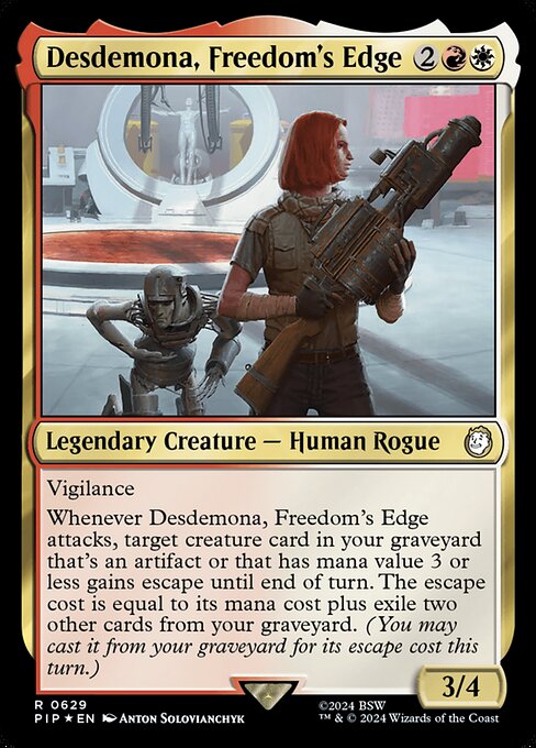 Desdemona, Freedom's Edge - Surge Foil