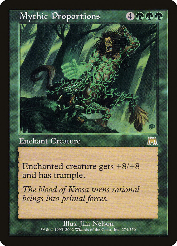 Mythic Proportions - Foil
