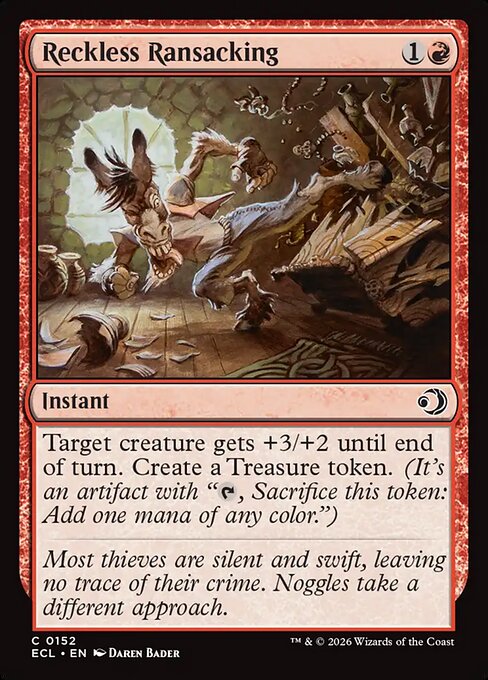 Reckless Ransacking - Foil