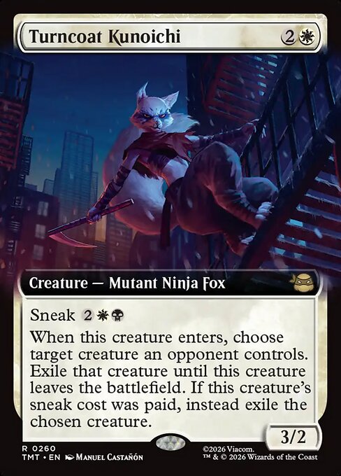 Turncoat Kunoichi - Foil