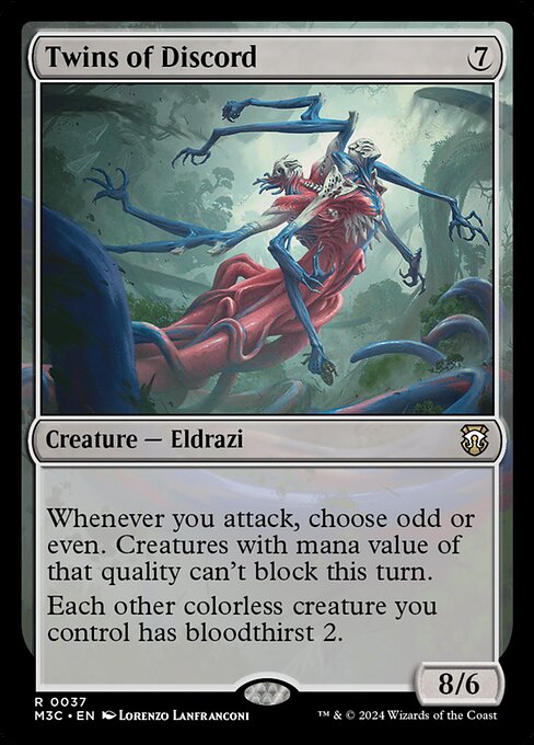 Twins of Discord - Ripple Foil
