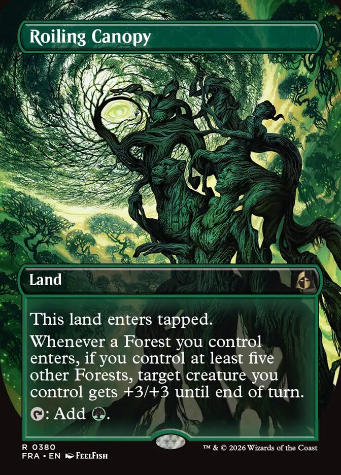Roiling Canopy - Foil