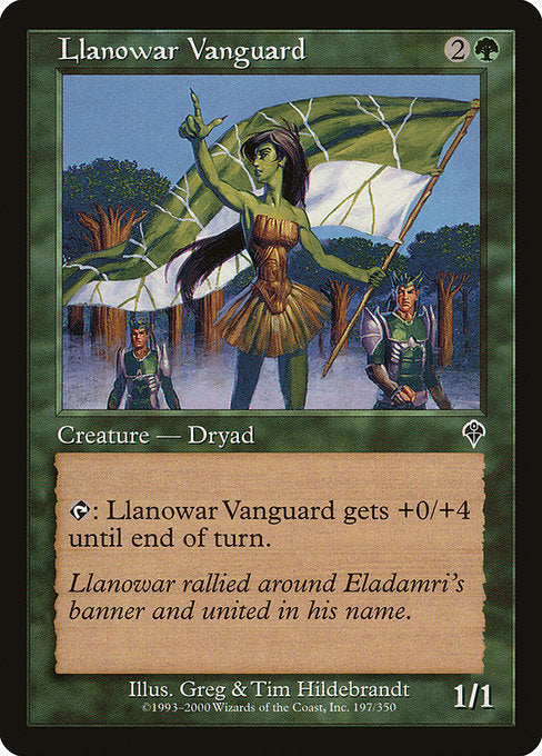 Llanowar Vanguard - Foil