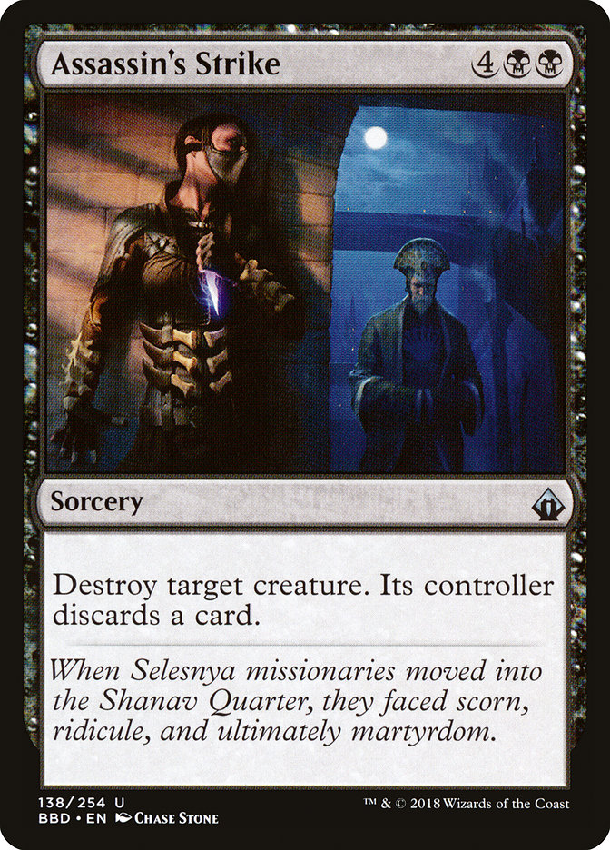 Assassin's Strike - Foil