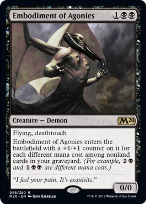 Embodiment of Agonies - Foil