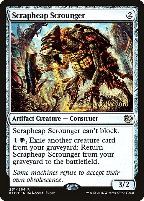 Scrapheap Scrounger - Foil - Prerelease Promo