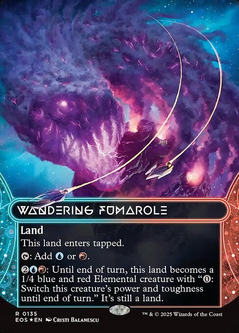 Wandering Fumarole - Galaxy Foil